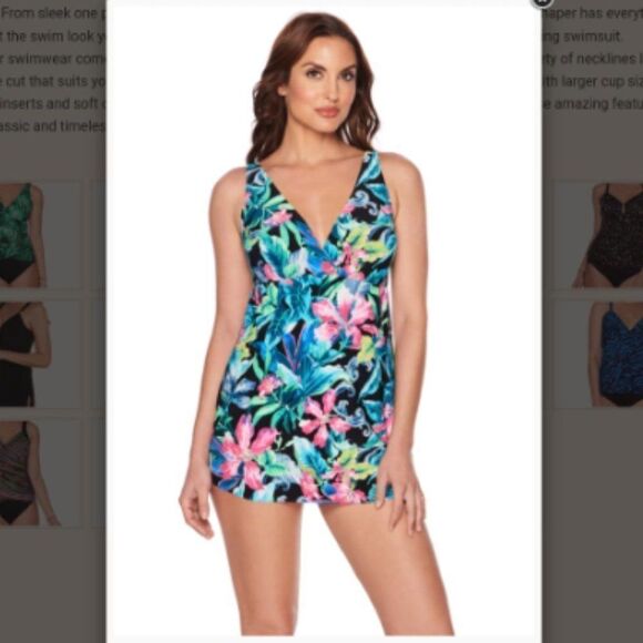 Trimshaper Size 12 Bethany bathing suit - Picture 3 of 7